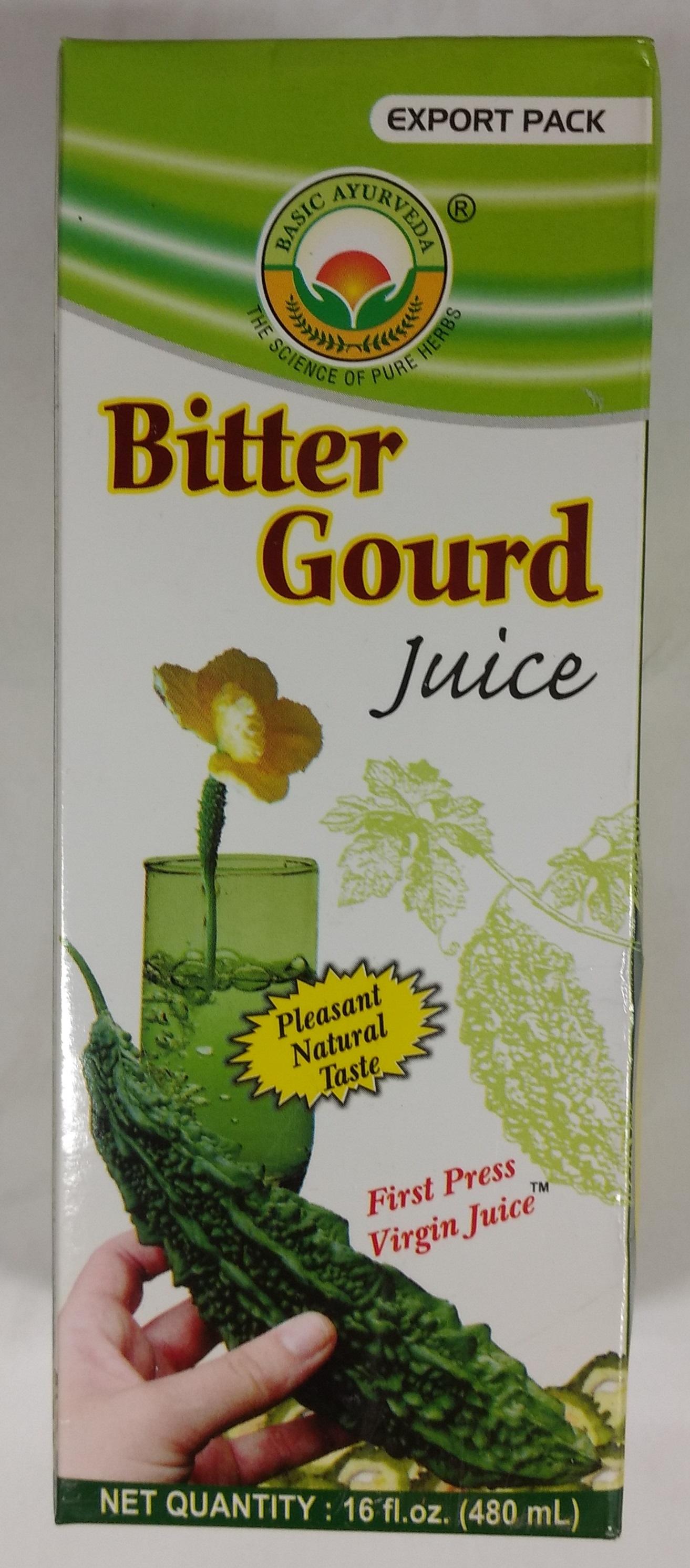 Buy Online Bitter Gourd Juice 480 ml Kesar Grocery.